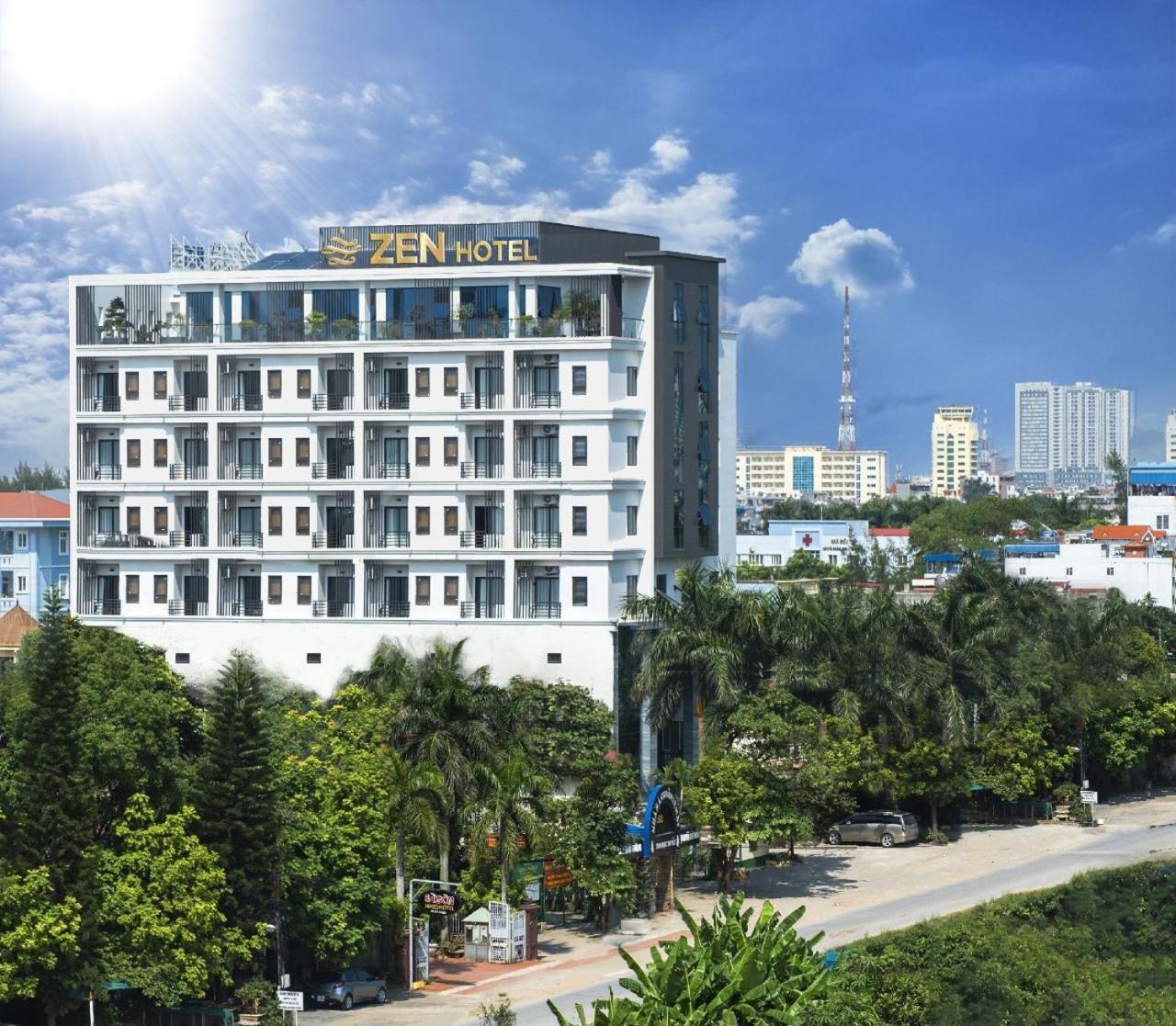 Zen Riverside Hotel & Residences Hai Phong Exteriör bild